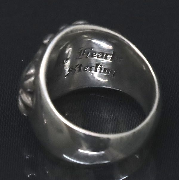 クロムハーツ CHROME HEARTSダガーハートリング CHROME HEARTS (クロム