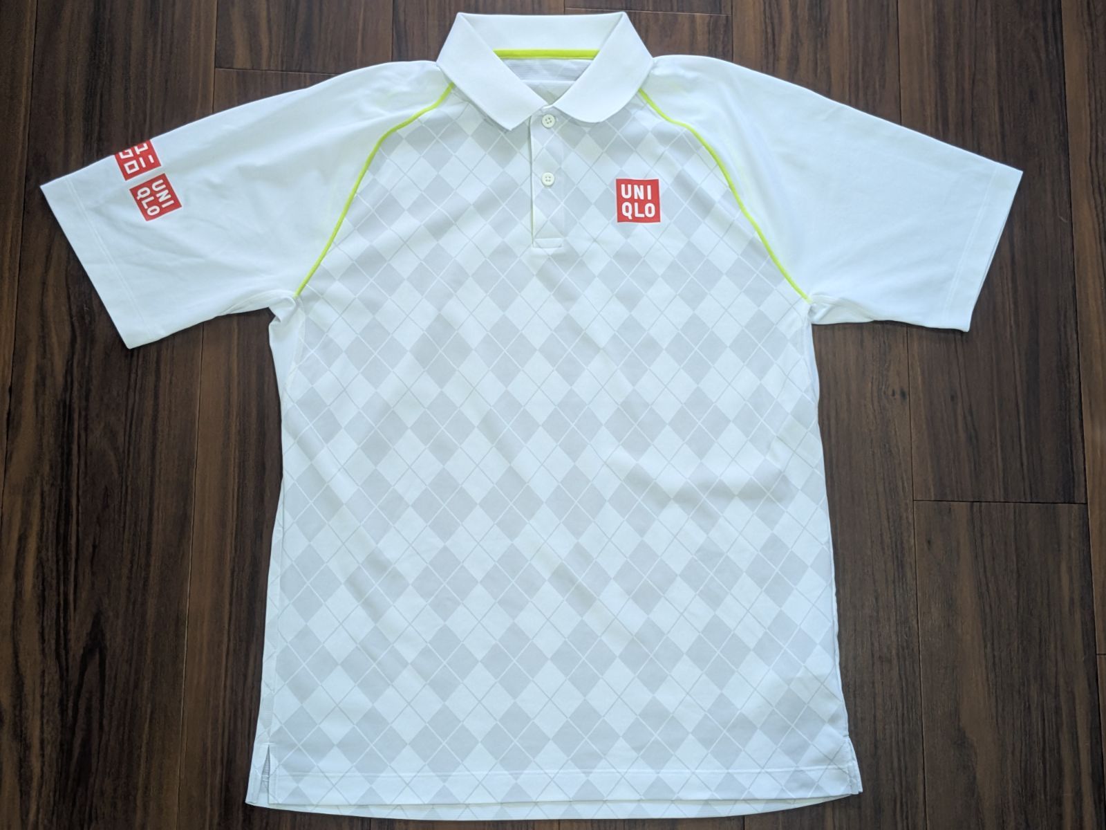 UNIQLO ユニクロ ジョコビッチ着用モデル テニスウェア ポロシャツ M UNIQLO ユニクロ ジョコビッチ着用モデル テニスウェア
