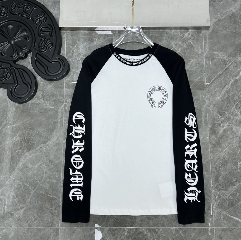 Chrome Hearts HORSESHOE BASEBALL T-SHIRT クロムハーツ ロンT