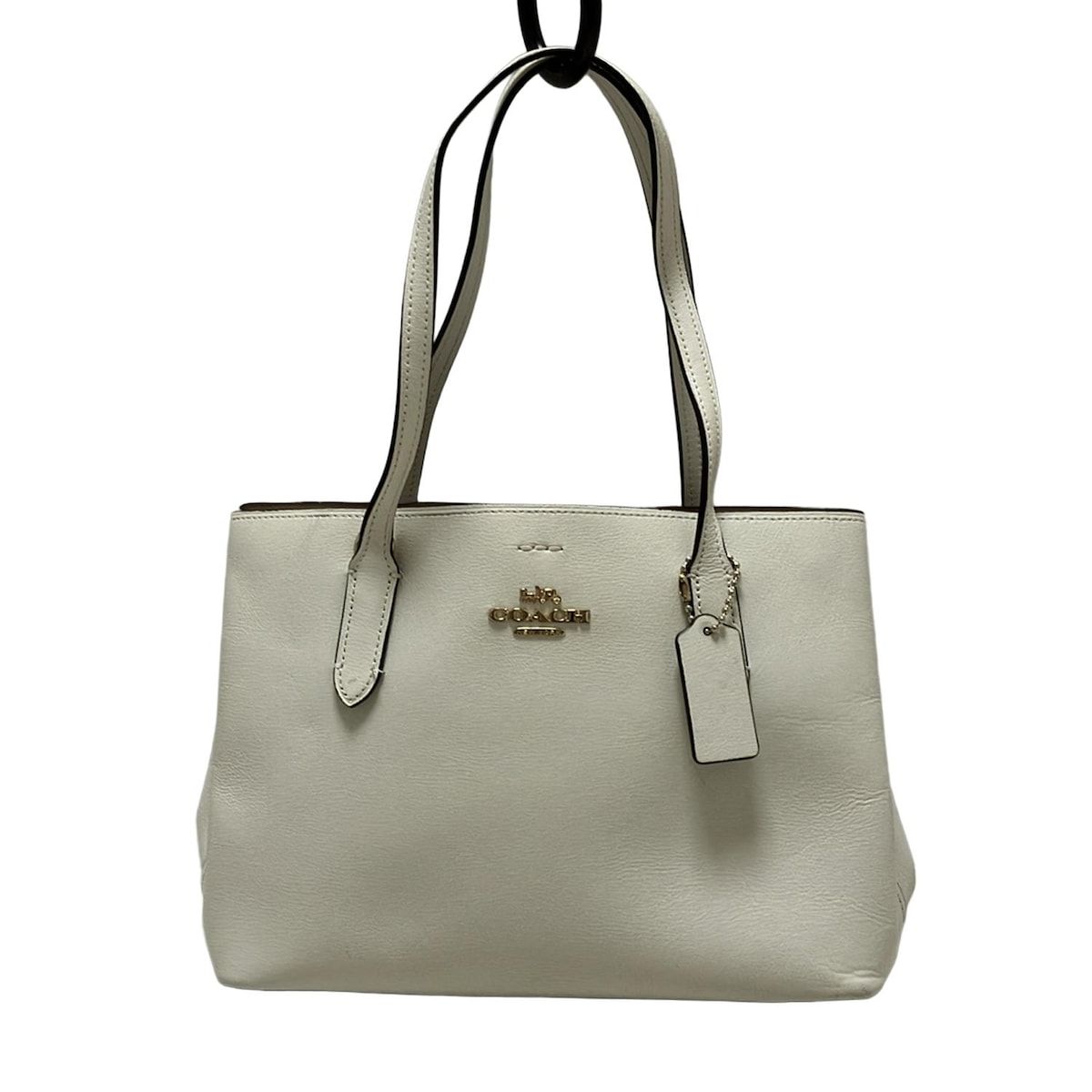 COACH コーチ トートバッグ ホワイト ハンドバッグ ホワイト 【公式