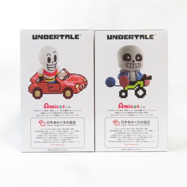 UNDERTALE あみこっと パピルス サンズ プライズ フィギュア UNDERTALE あみこっと～パピルス＆サンズ～｜商品情報
