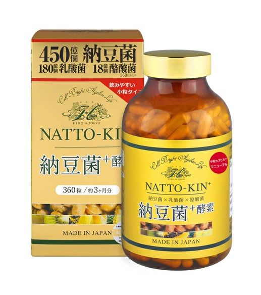 納豆菌プラス酵素 360粒