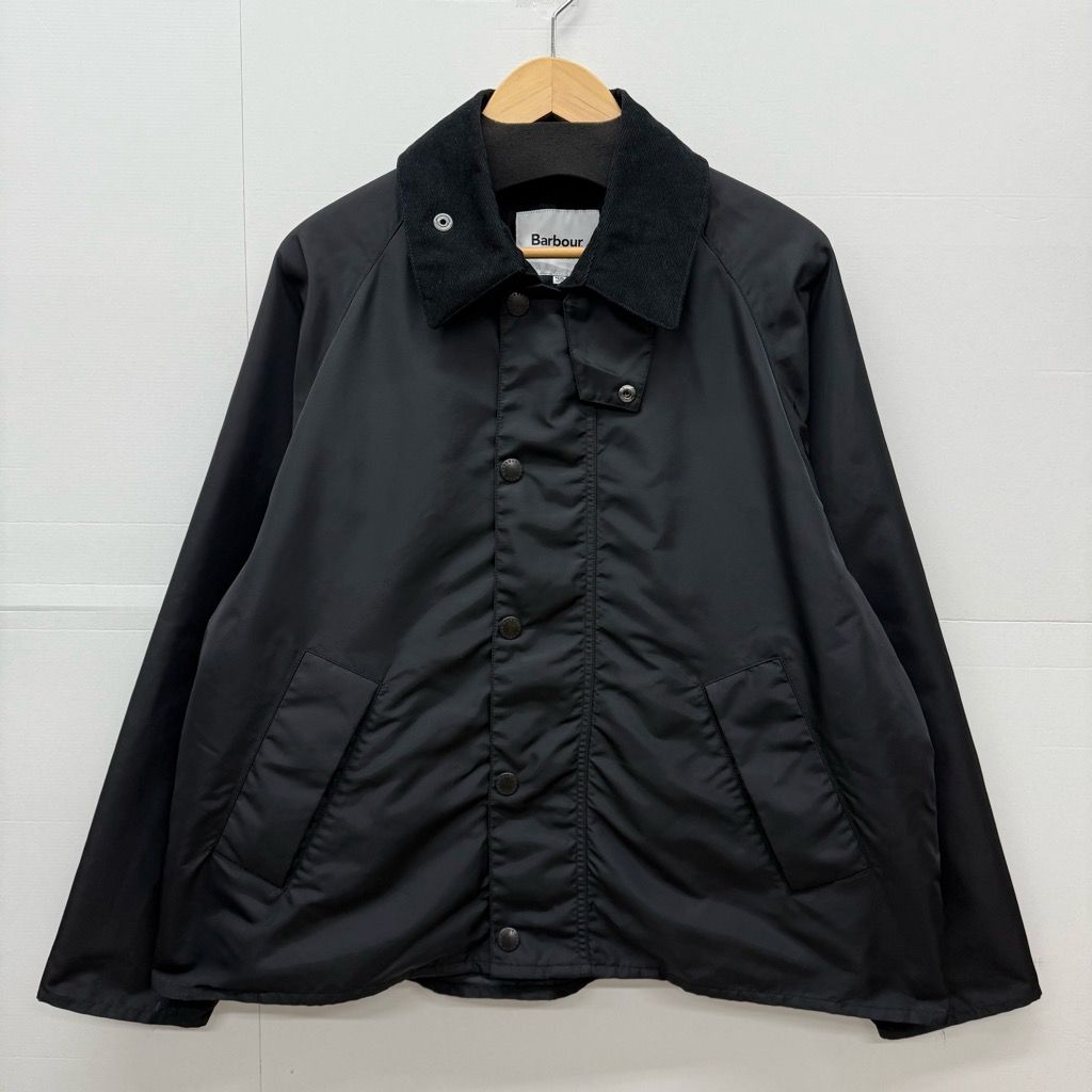 Barbour TRANSPORT JACKET NYLON BLACK サイズ38 2102325 バブアー 
