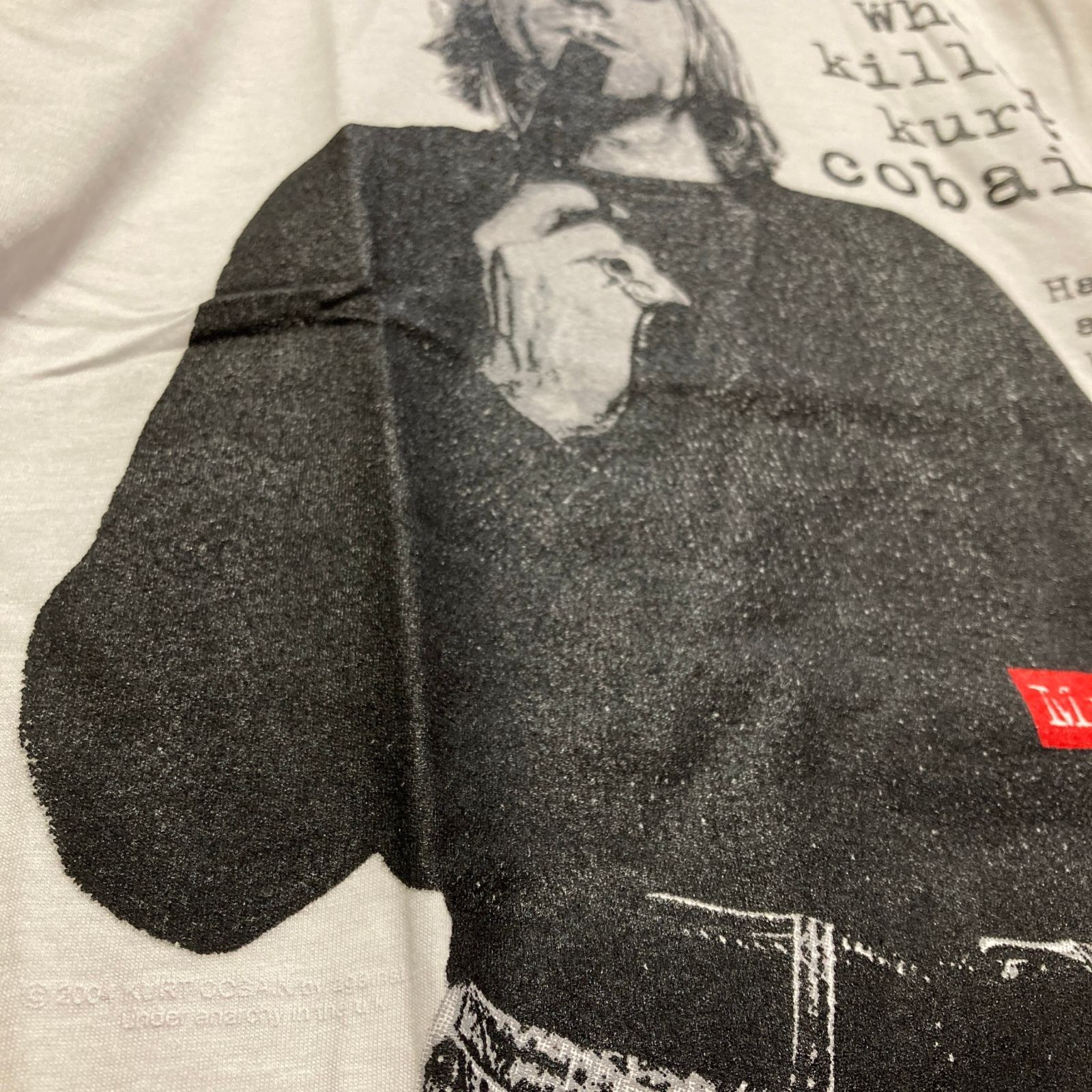 BFAZ バンド Tシャツ 古着 白 ニルバーナ カートコバーン