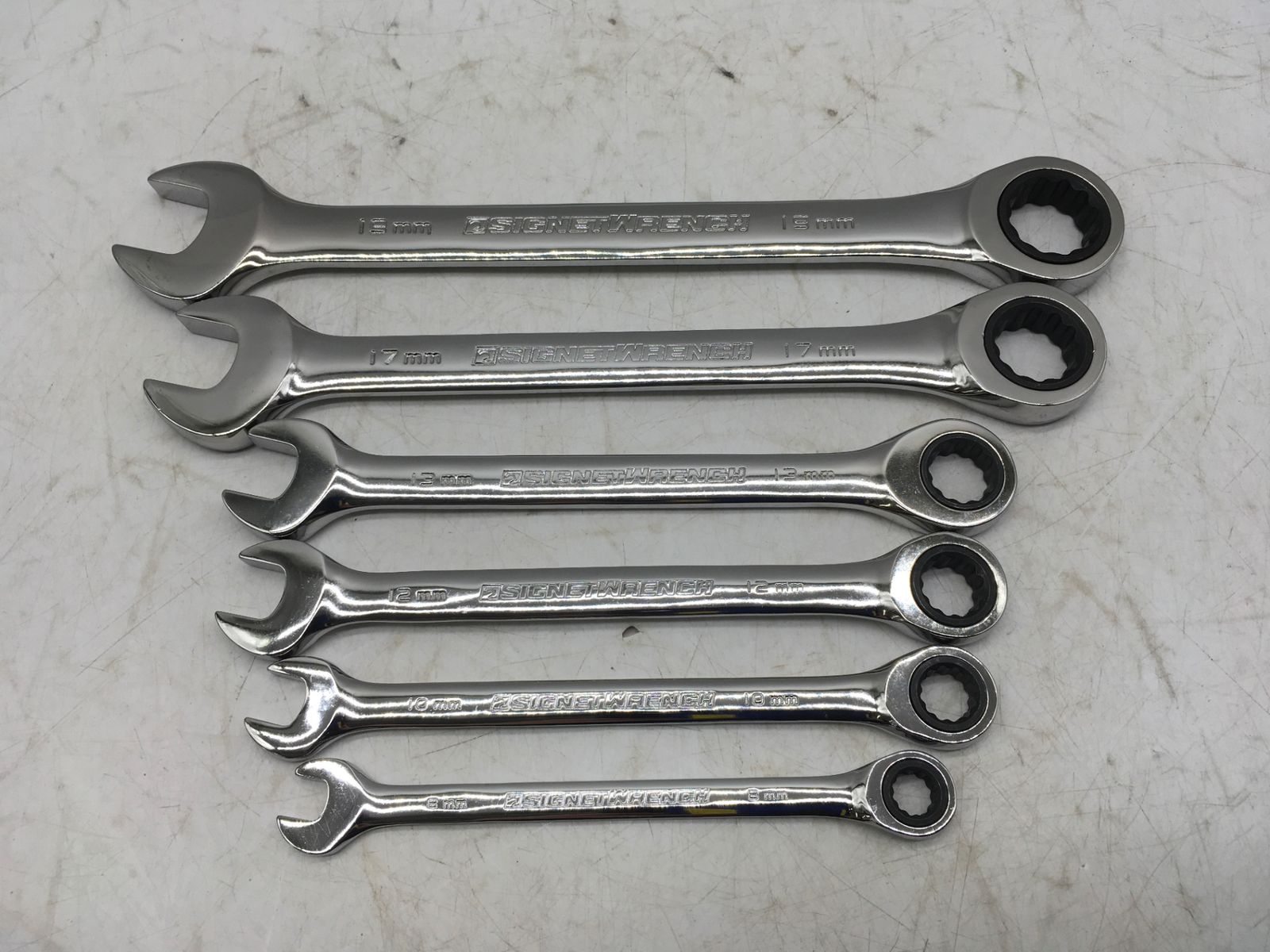 コンビネーションギアレンチセット6本セット