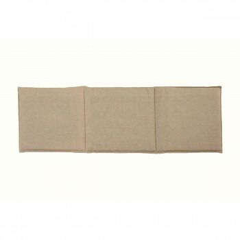 イケヒコ 日本製 洗える オーガニックコットン フリーシートクッション ベージュ 約43×130cm 9169349