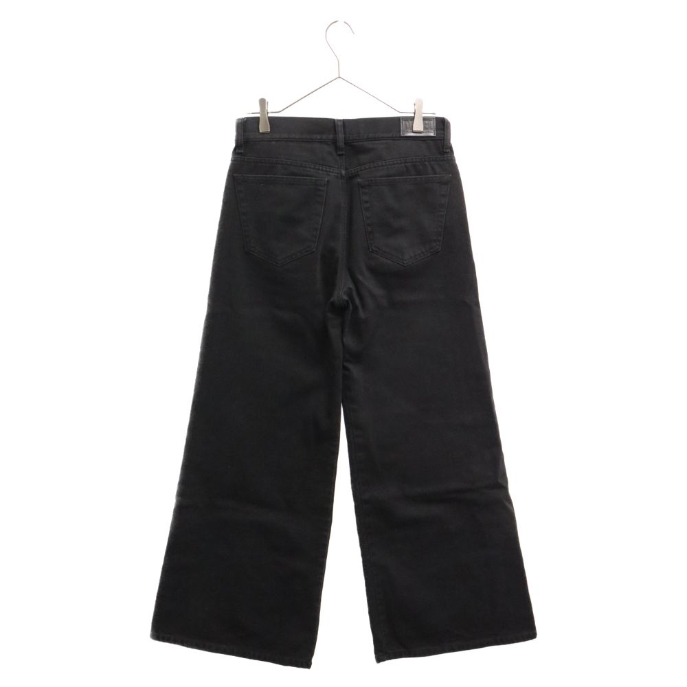 ✨美品✨ DIESEL ワイドフレアデニム D-AKEMI W27 ブラック DIESEL (ディーゼル) D-AKEMI ワイド フレアデニムパンツ