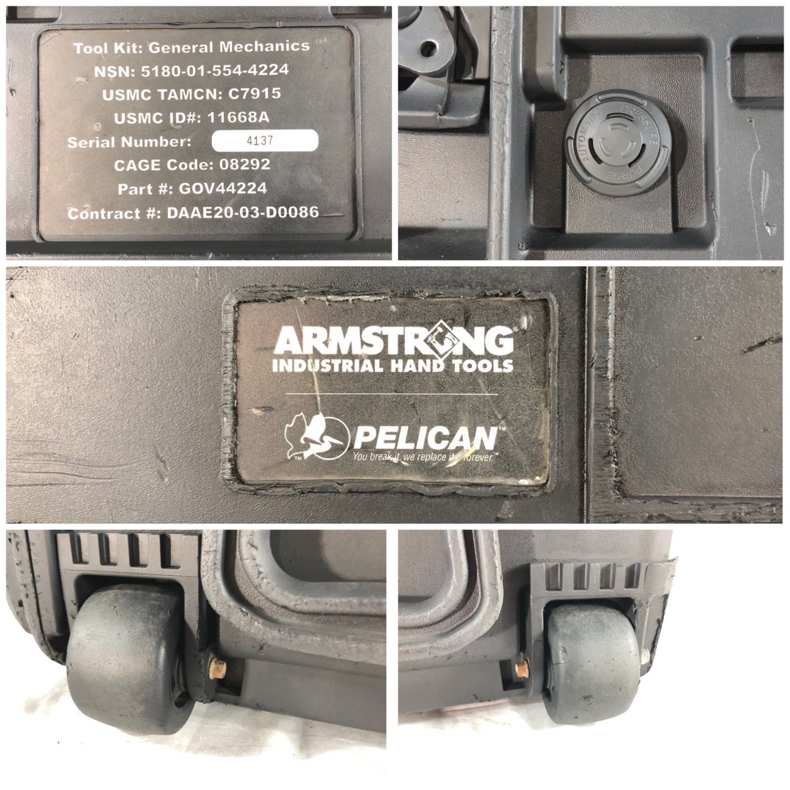 ペリカン アームストロング ツールボックス（米軍放出品） ペリカン アームストロング ツールボックス（米軍放出品） ペリカン