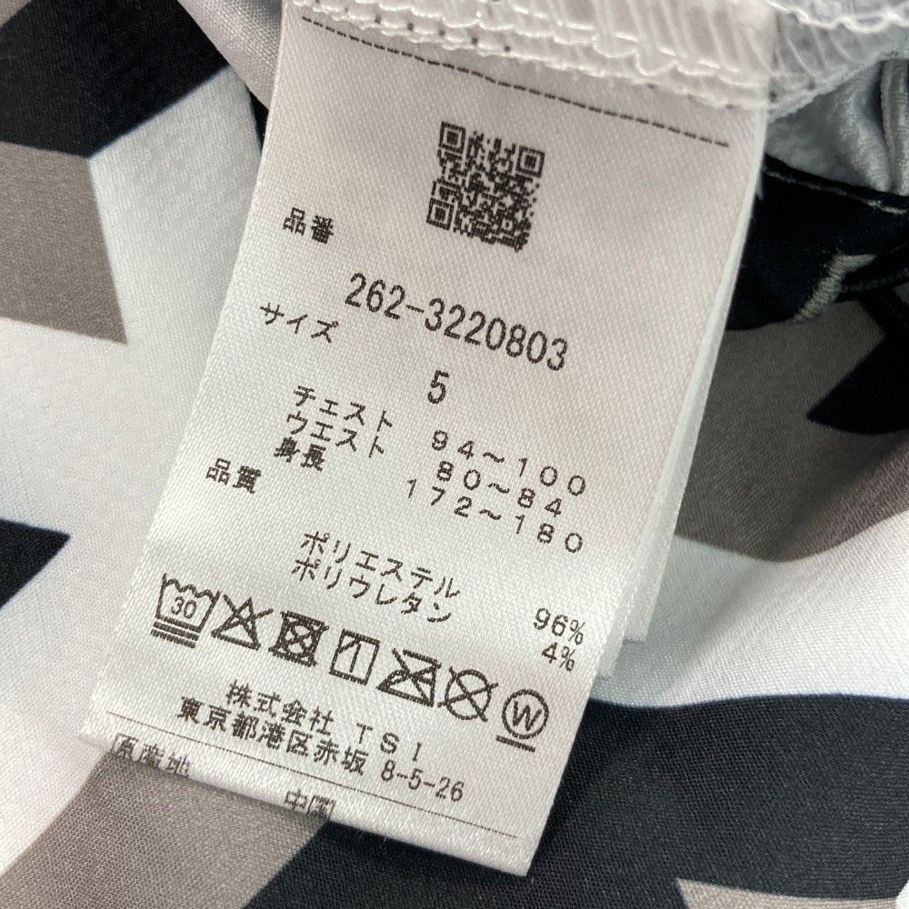 ジップジャケット 総柄