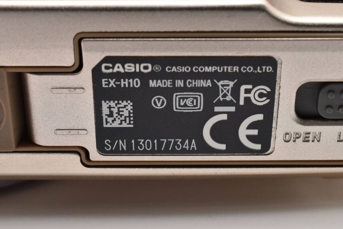 ☆カシオ CASIO EX-H10☆ W1051＃3399 【公式通販】