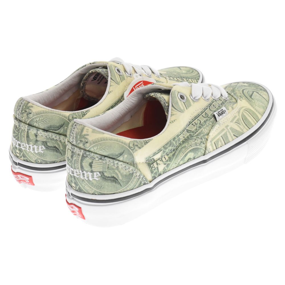 SUPREME (シュプリーム) 23SS×VANS Skate Era Dollar Bill Green