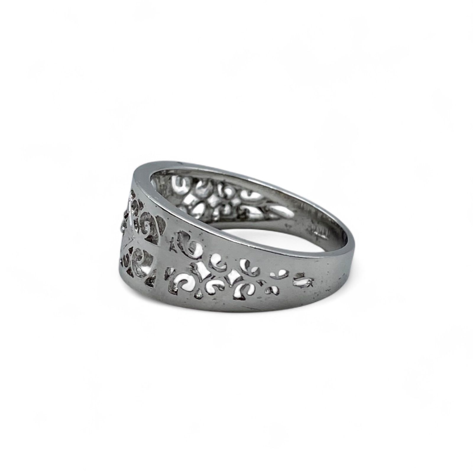 【抜群の存在感】 シルバー 925 刻印 リング 指輪 13号 90s 大ぶり 抜群の存在感 シルバー 925 刻印 リング 指輪 13号 90s 大ぶり