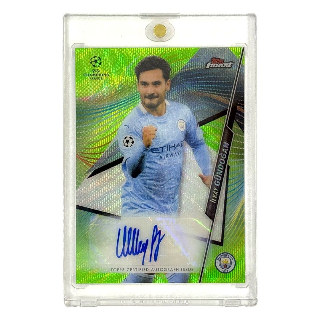 TOPPS サッカーカード FINEST ILKAY GUNDOGAN MANCHESTER CITY 81/99 #FA-IG 送料無料 中古 IT1 TOPPS サッカーカード FINEST ILKAY GUNDOGAN MANCHESTER CITY