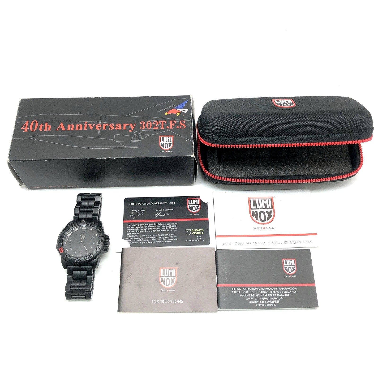 腕時計　LUMINOX 航空自衛隊限定モデル　302T.F.S Limited LUMINOX ルミノックス 腕時計 航空自衛隊限定モデル 302T.F.S