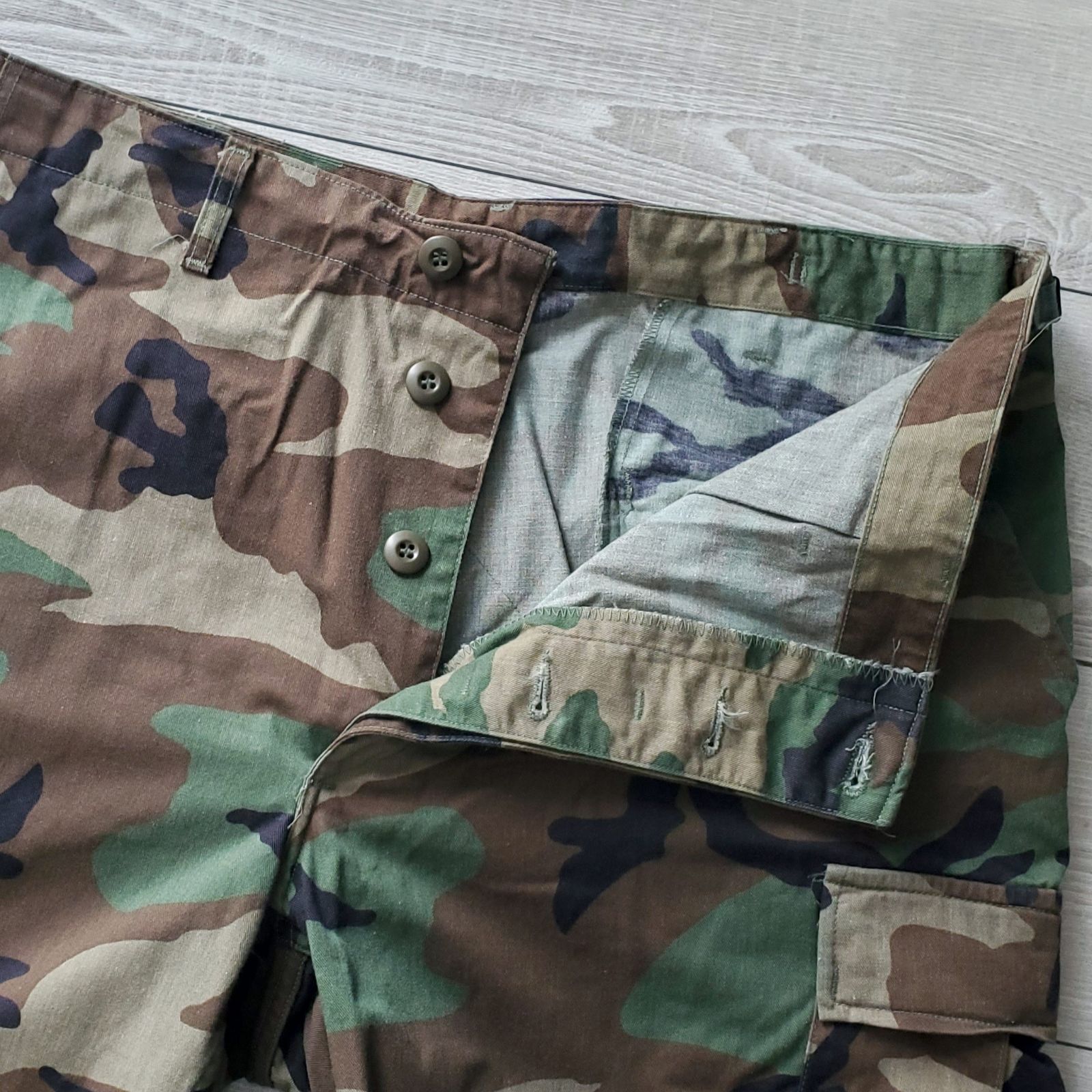 PROPPERプロパー□美品 90s vintage USA製 米軍 U.S.ARMY ウッドランド