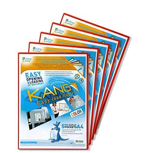 2営業日で発送 tarif 社 tarif カング イージーロード マグネットタイプ A5 5枚入り レッド