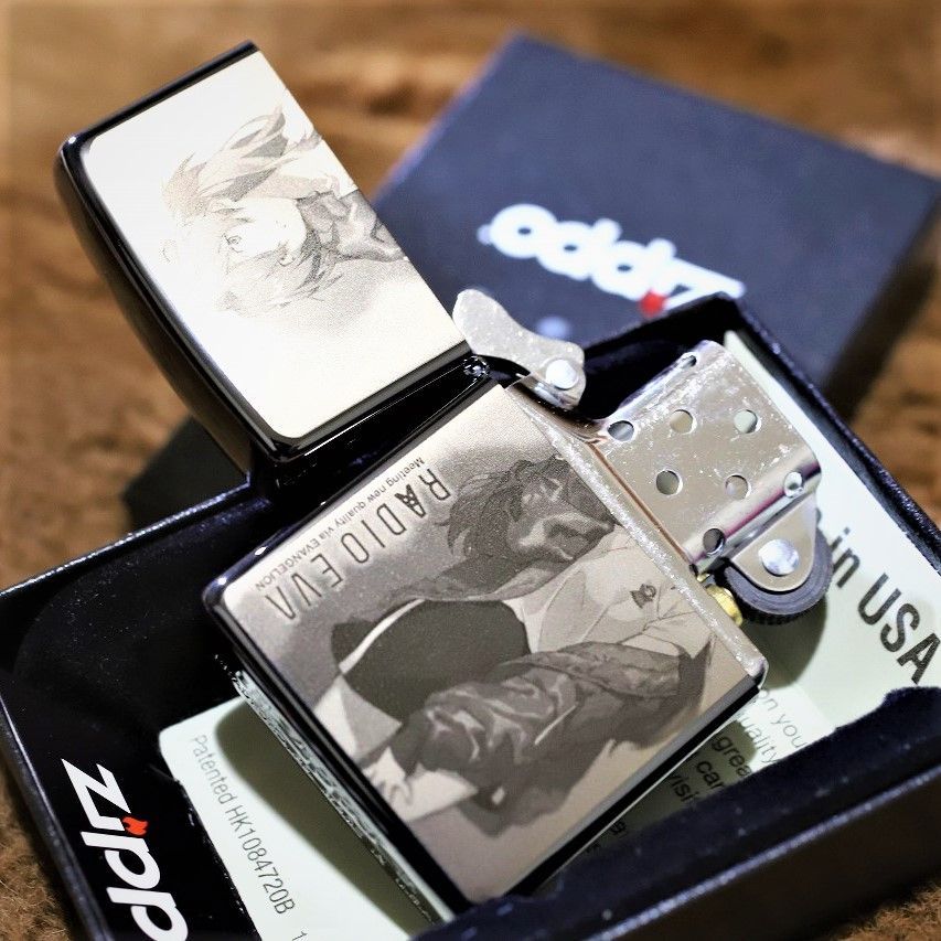 エヴァZIPPO RADIO EVA エヴァンゲリオン アスカ 限定シリアルナンバー