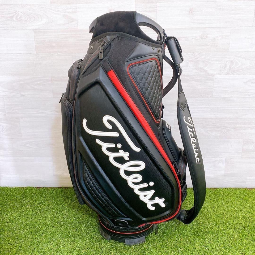 Titleist タイトリスト キャディバッグ 10型 3点式 プロモデル 止水