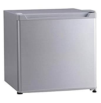 中古】 アイリスプラザ 冷蔵庫 46L 1ドア 小型 右開き 幅47cm シルバー