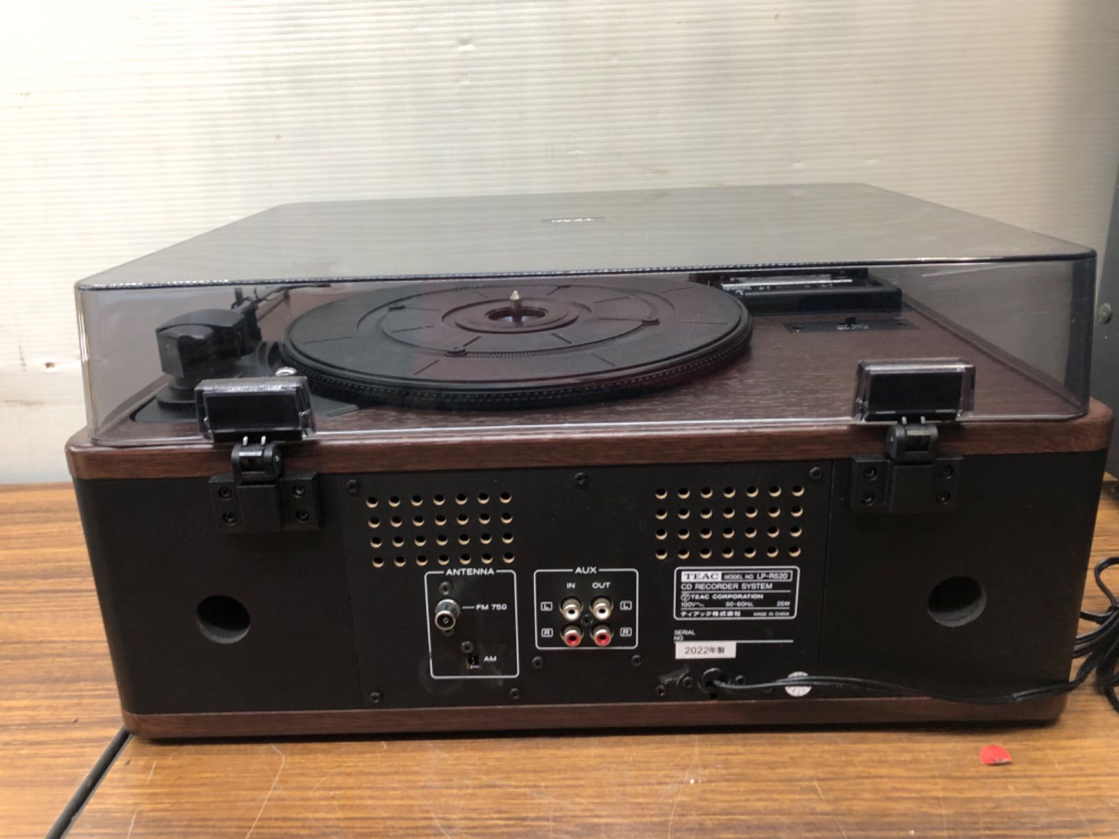 TEAC LP-R520 レコードプレーヤー2022年製