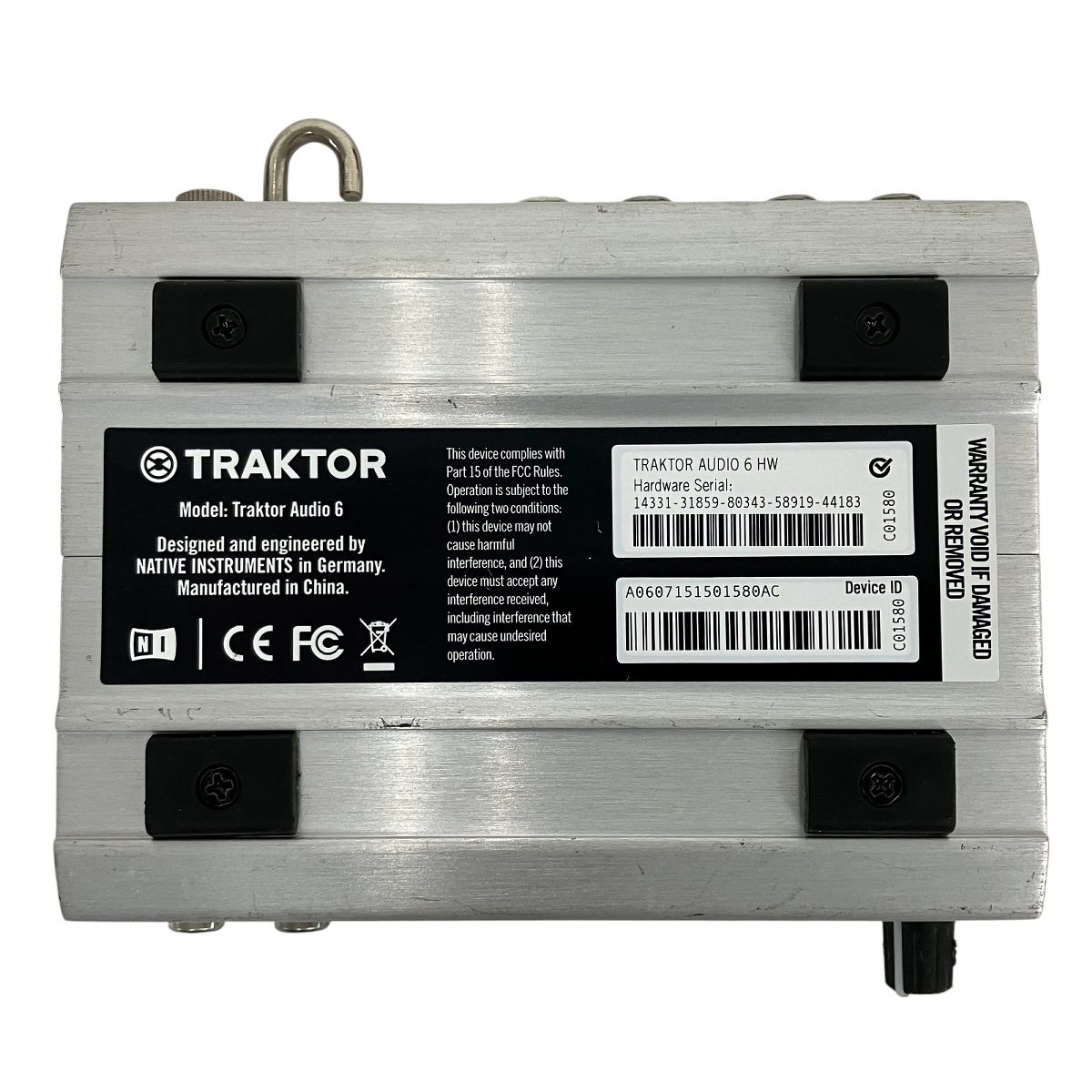 TRAKTOR AUDIO 6 オーディオインターフェース ジャンク Y10203052