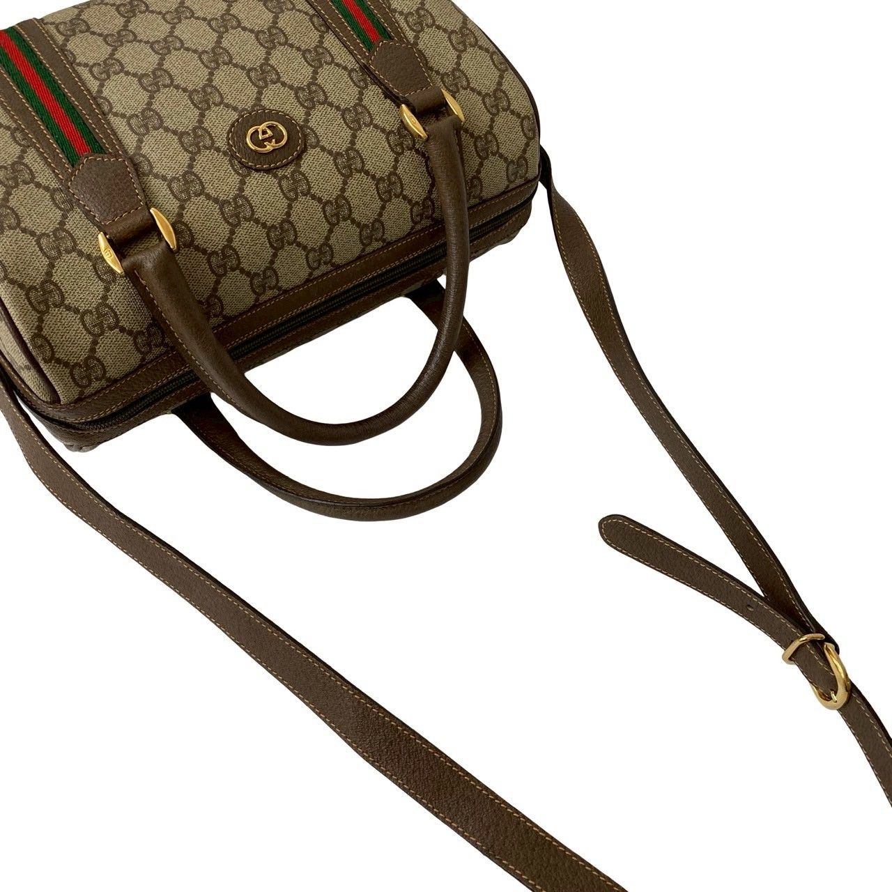 極 美品 GUCCI グッチ オールドグッチ ヴィンテージ GG ロゴ