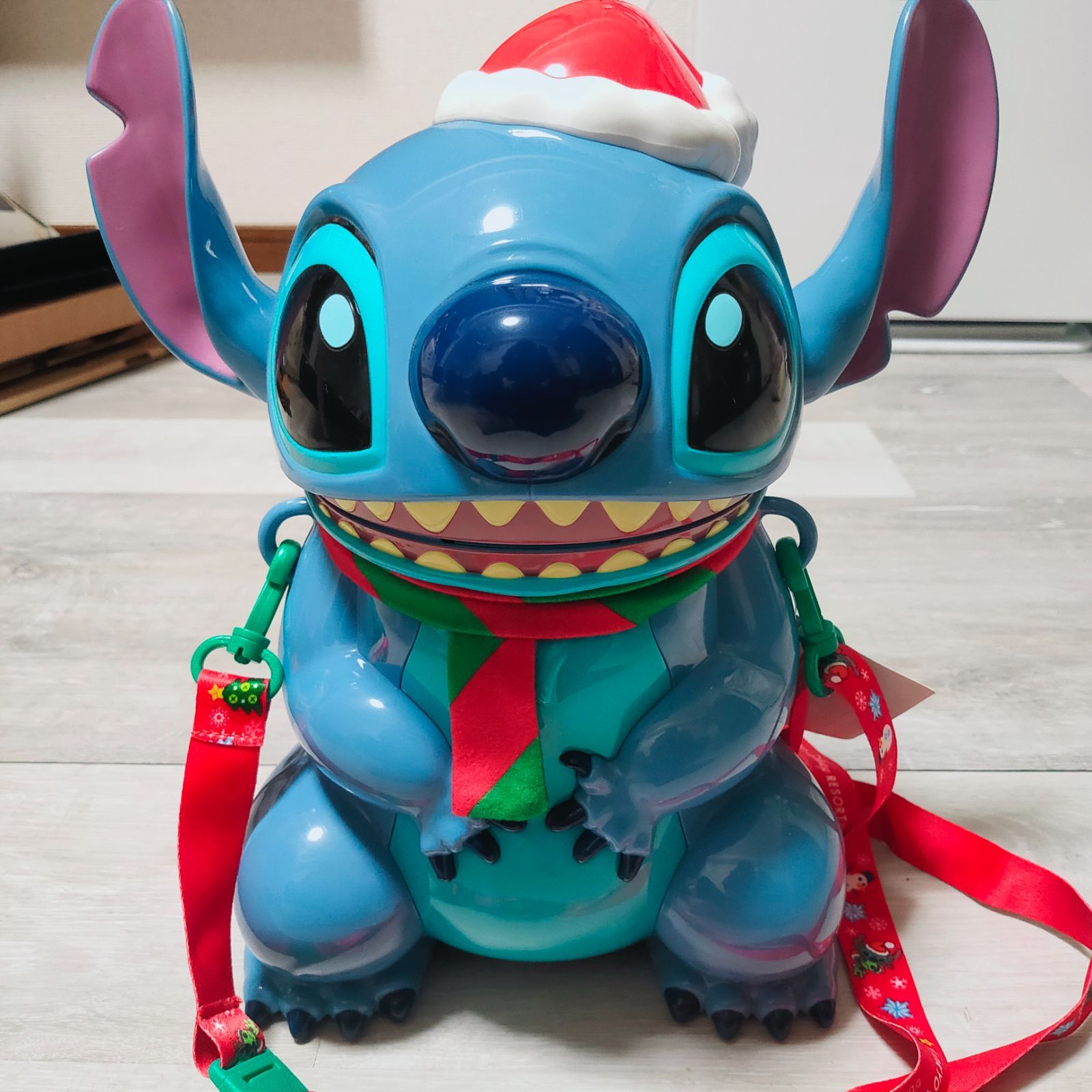 ディズニーポップコーンバケット スティッチ - メルカリ