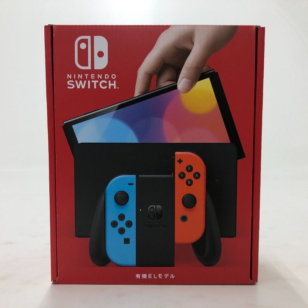 02w10281 Nintendo Switch ニンテンドースイッチ 有機ELモデル ネオンブルー/ネオンレッド 本体セット ※未使用品【中古品】  - メルカリ