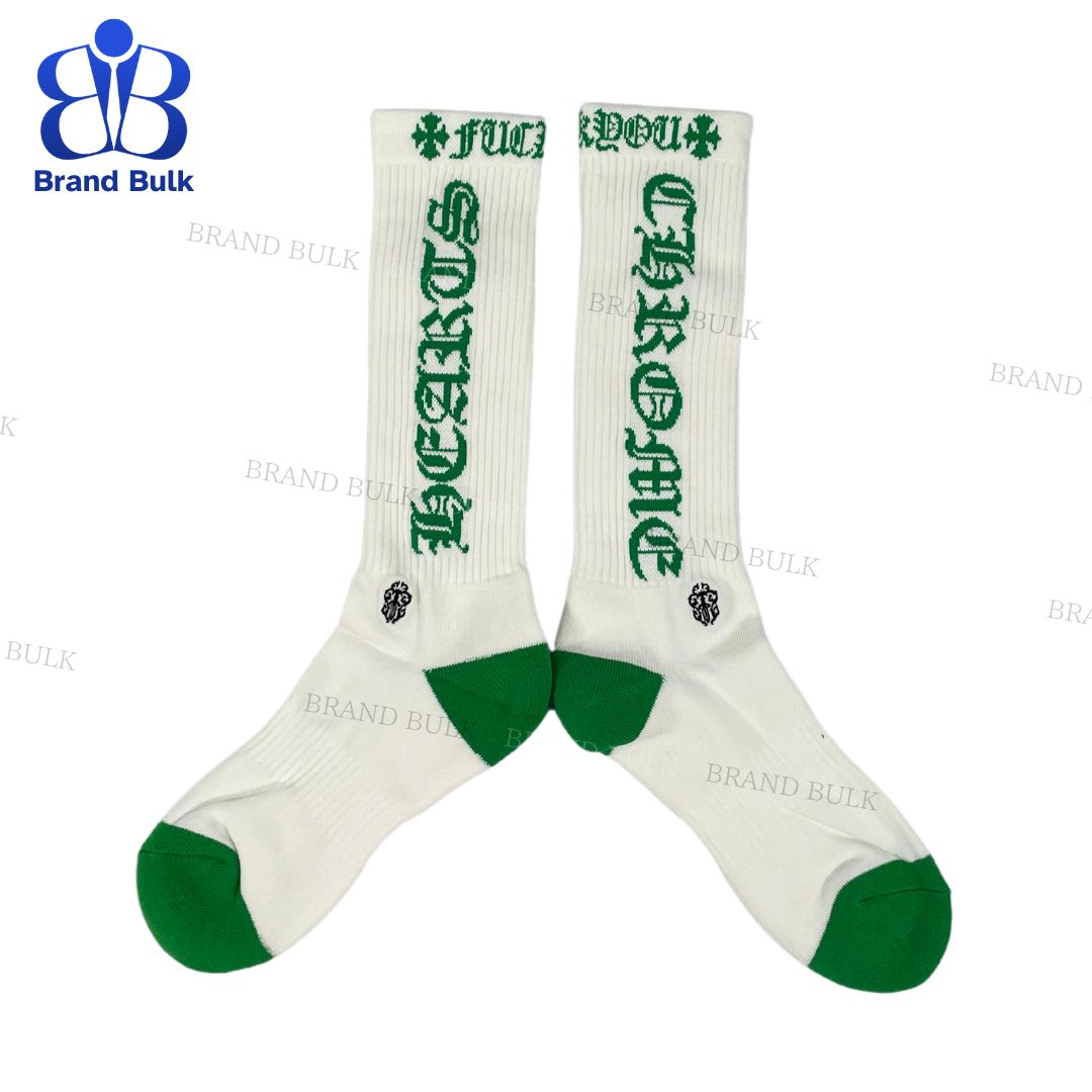 新品 未使用】Mサイズ クロムハーツ ダガー ソックス White