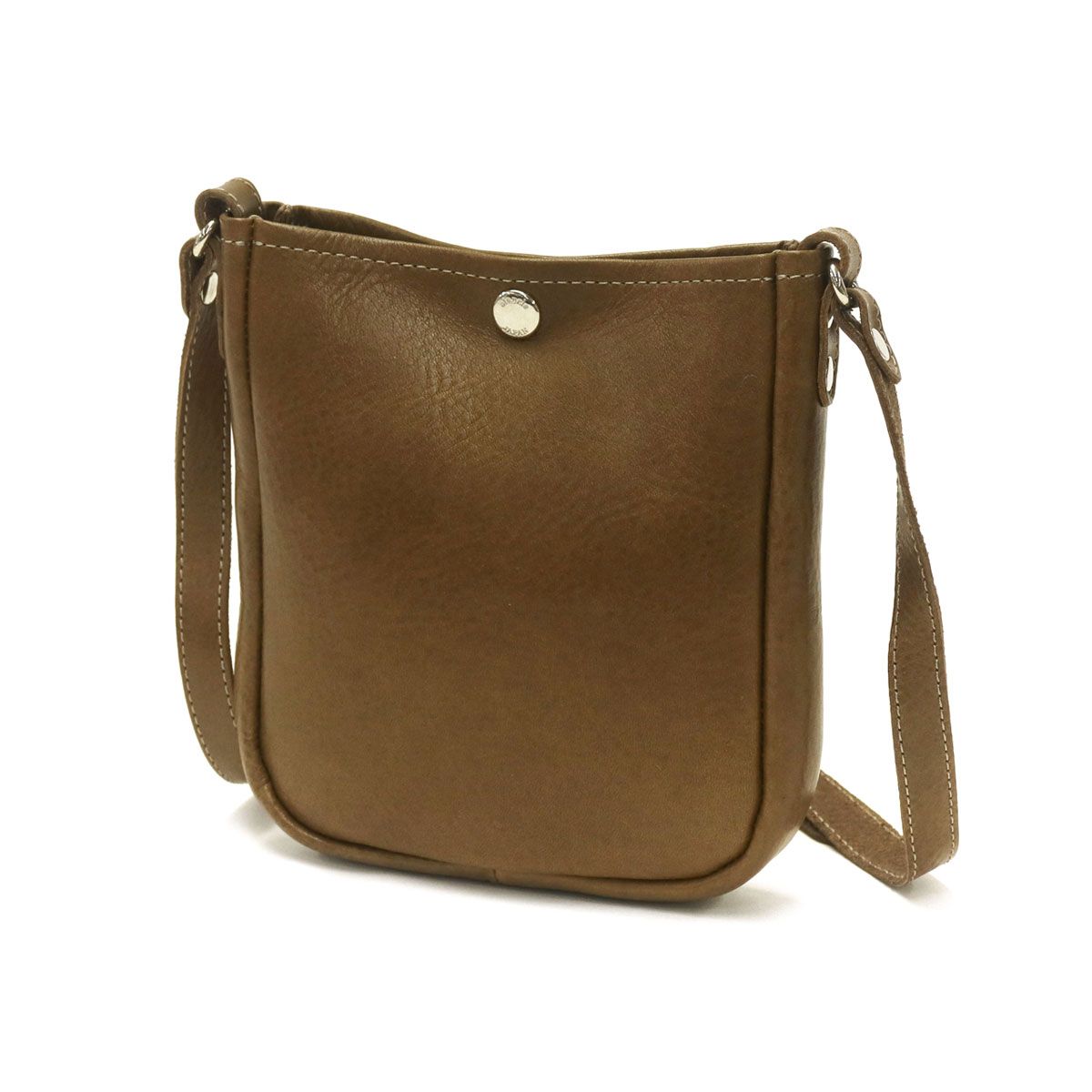 ブランクレ blancle ショルダーバッグ NUME SHRINK BASIC MINI SH ミニショルダーバッグ 縦型 斜めがけ 牛革 日本製 メンズ レディース bc1118 OLIVE