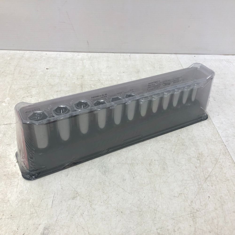 SnapOn スナップオン 3|8 ディープソケットセット 6角 ミリサイズ 8～19mm 計12個セット シュリンクヤブレあり 212SFSMY 未開封品