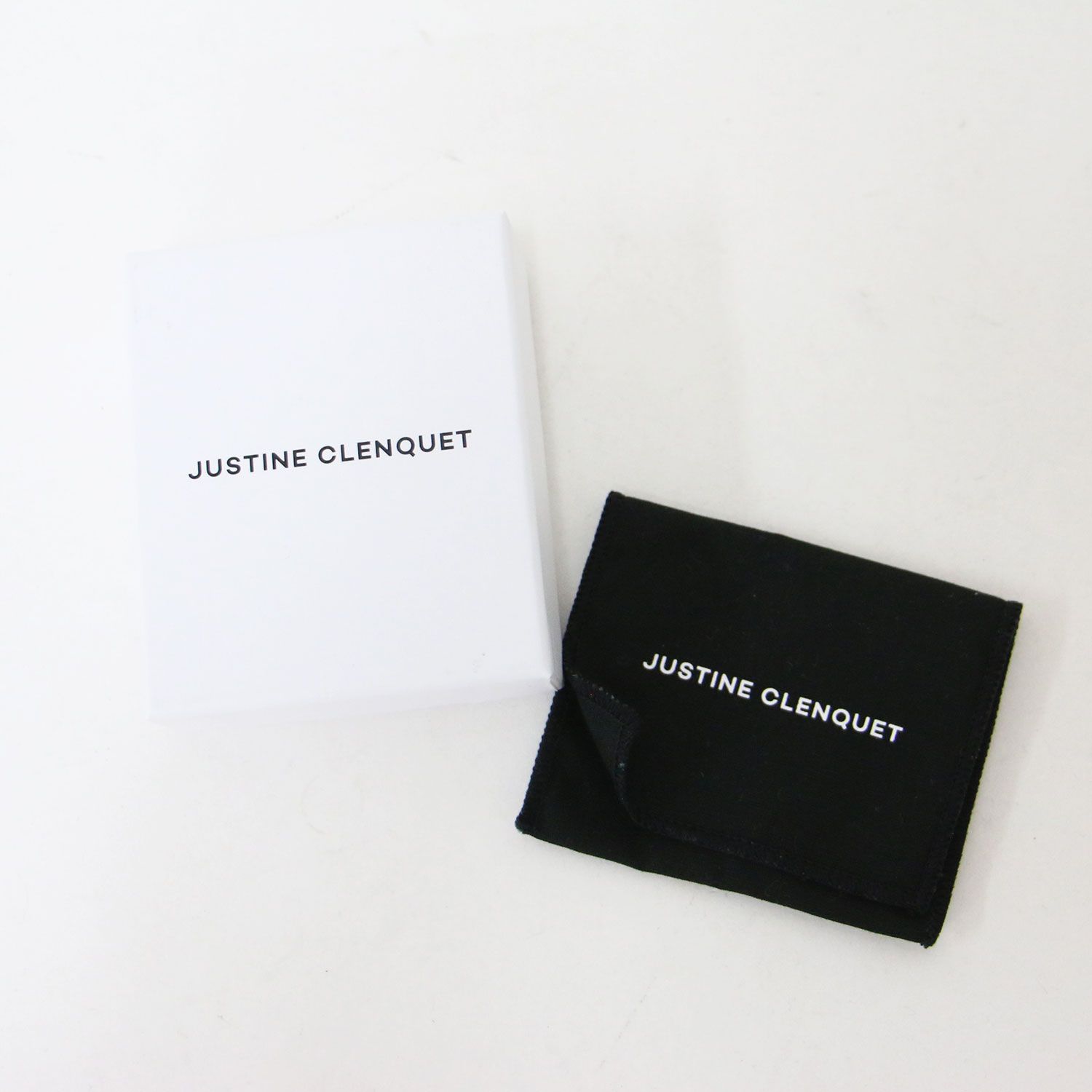 JUSTINE CLENQUET シルバーフープピアス　片耳用 JUSTINE CLENQUET ジュスティーヌクランケ ピアス / ダブル
