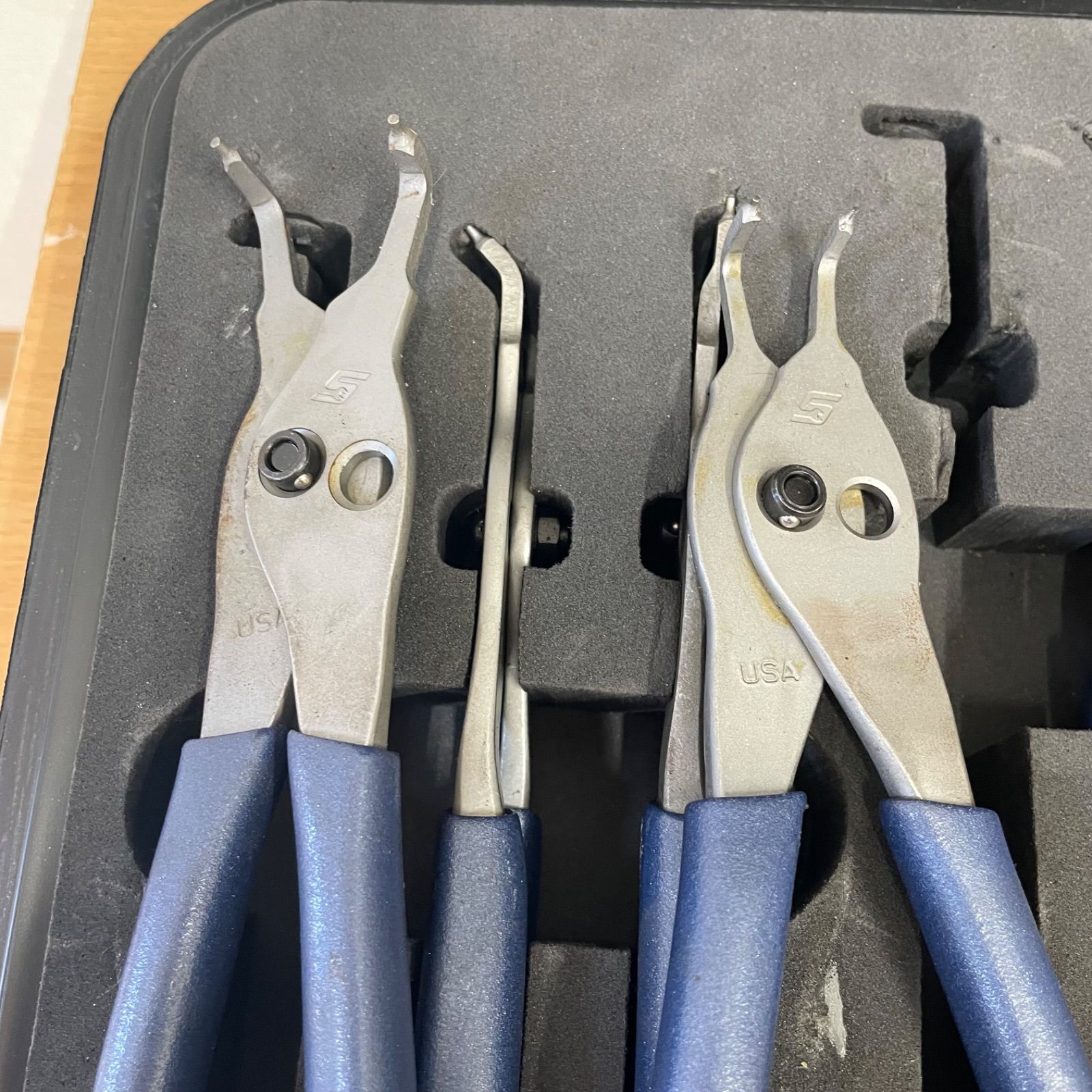 スナップリングプライヤーセット