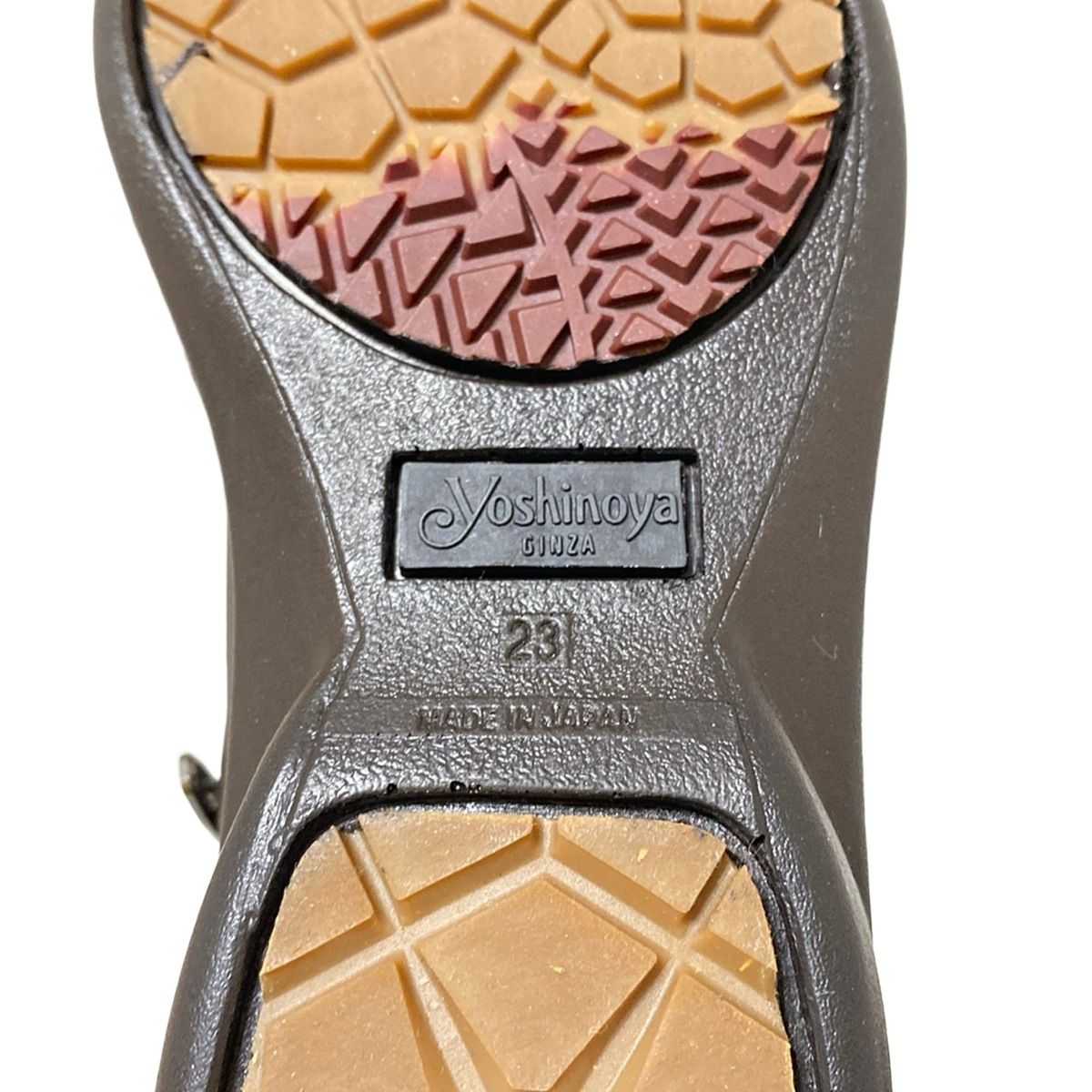 銀座ヨシノヤ|Yoshinoya ギンザヨシノヤ ブーツ 23 レディース - ダークブラウン×ボルドー レザー WWW_SUPERTOOLSSHOP_NL