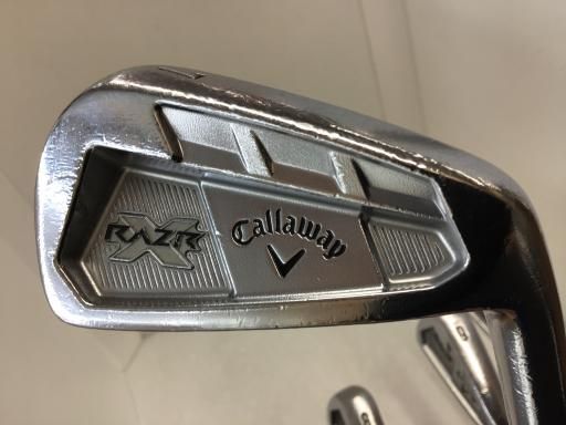 中古】 キャロウェイ RAZR X FORGED 6S アイアンセット IR Memphis 10 