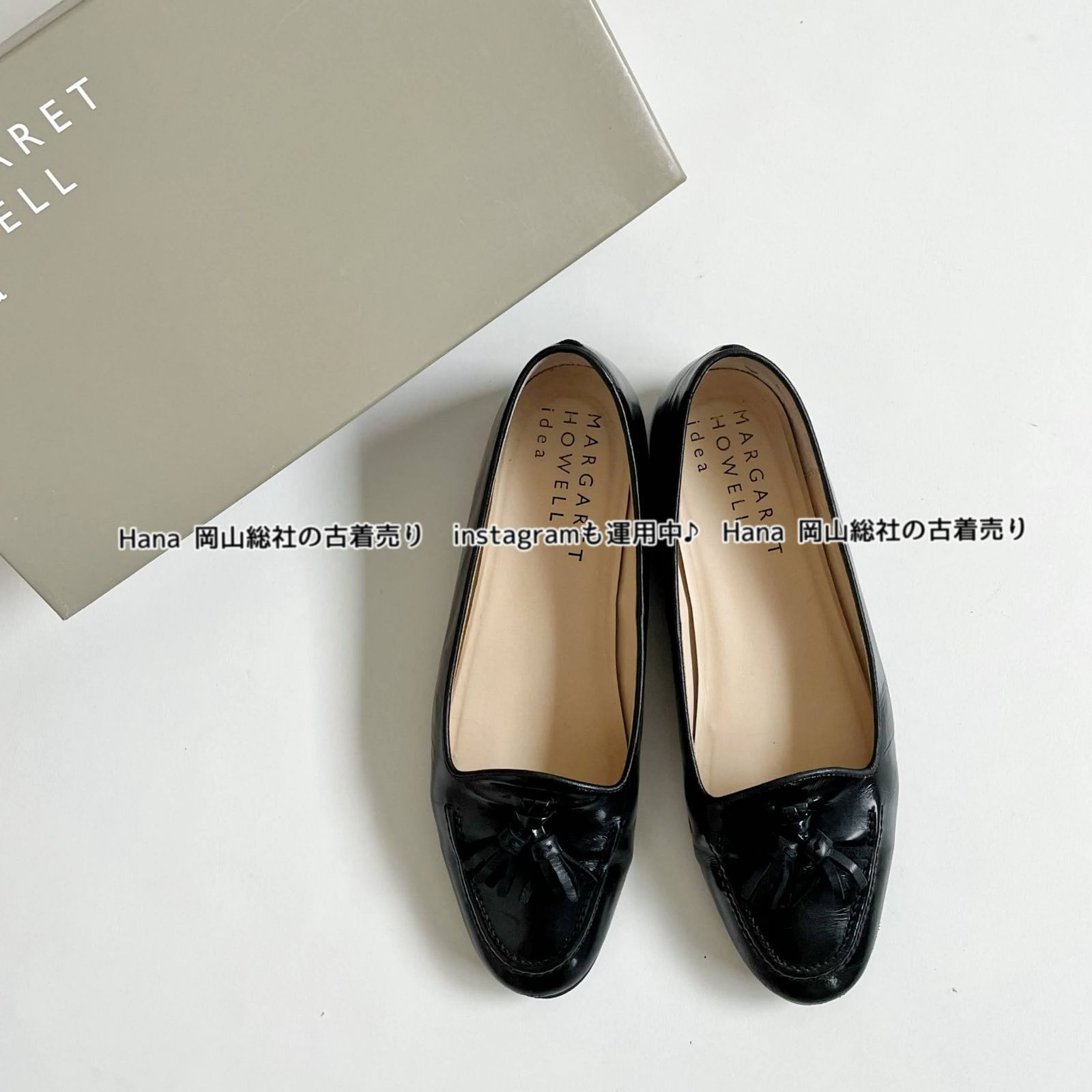 2325 MARGARET HOWELL マーガレットハウエル ローファー タッセル 