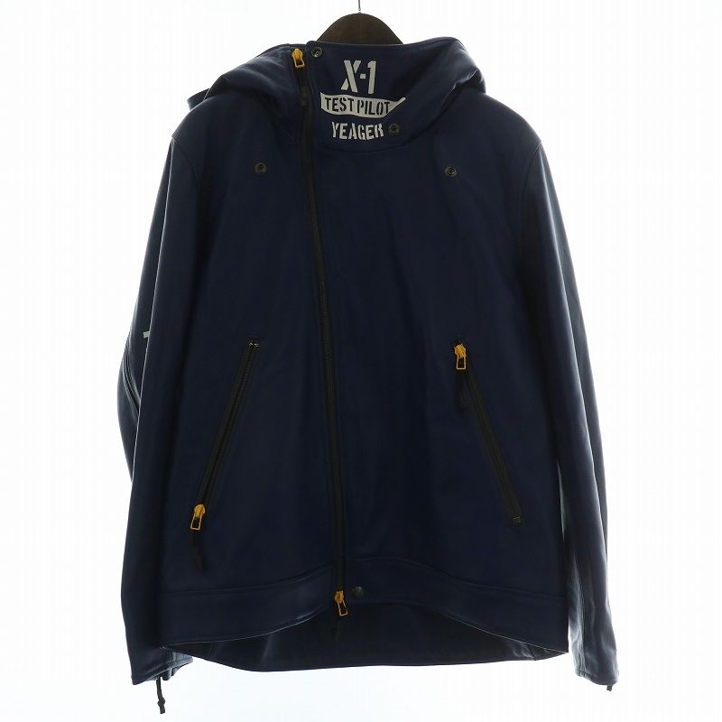 アヴィレックス AVIREX フーデッドコンバットライダース HOODED