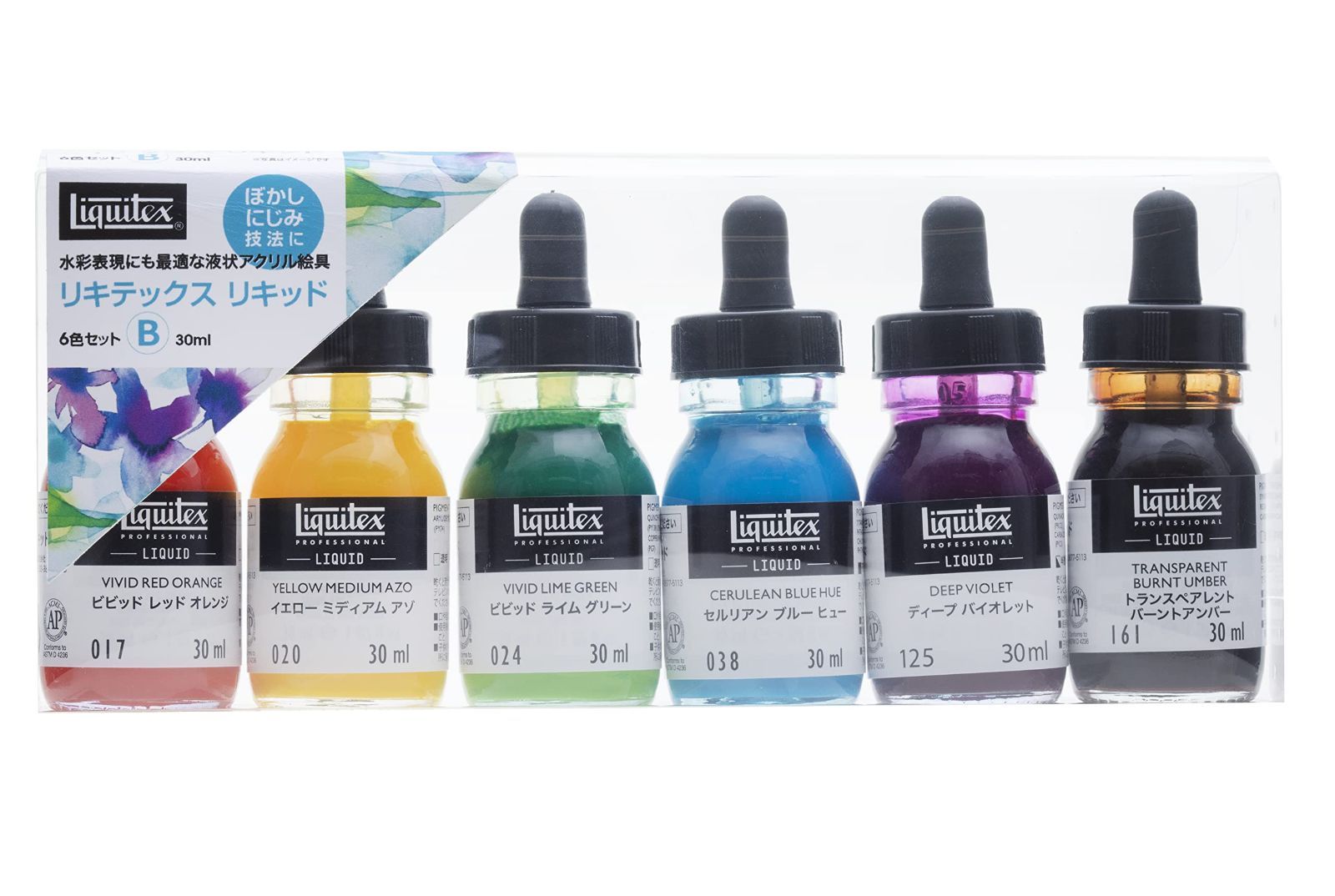 新品リキテックス絵具セット バニーボックス 在庫セール】リキテックス(Liquitex) アクリル絵具リキッド 6色