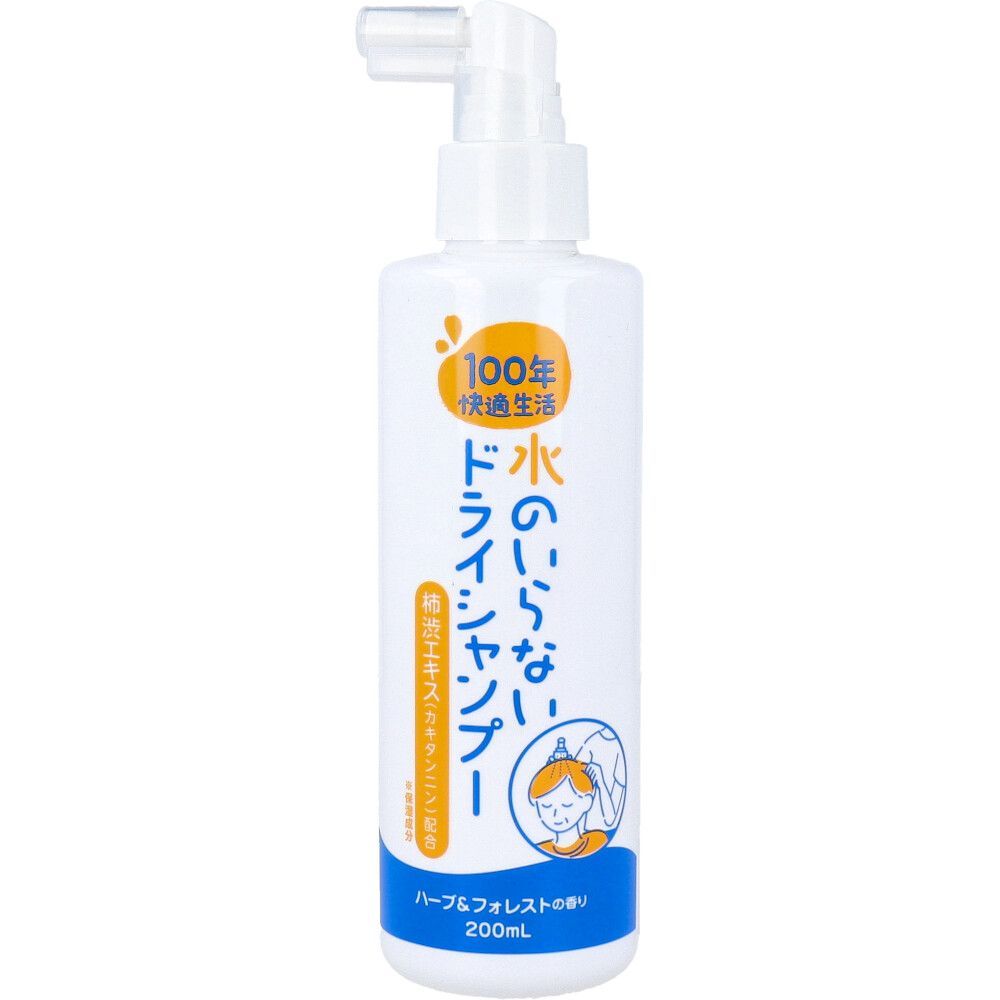 6セット 100年快適生活 水のいらないドライシャンプー 200mL