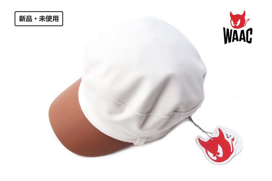 新品 ワック WAAC WOMEN'Sリボンニュースボーイキャップ