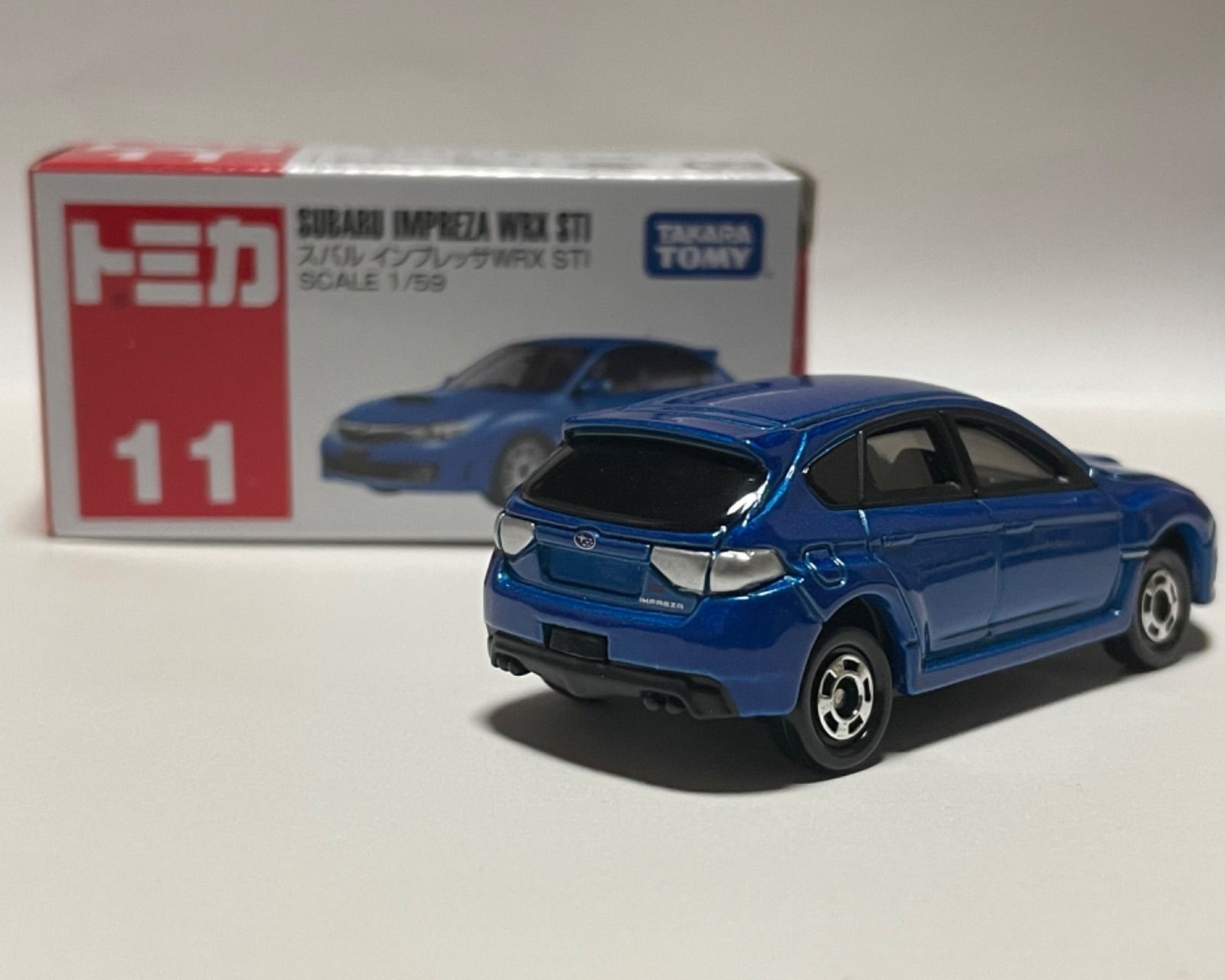 トミカプレミアム 30 スバル インプレッサ WRX タイプR STi