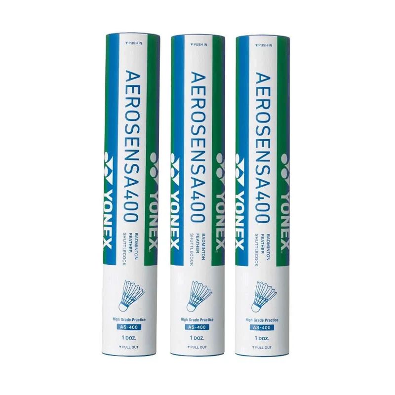 正規商品 YONEX ヨネックス バドミントン シャトル エアロセンサ 400 AS-400 3ダースセット