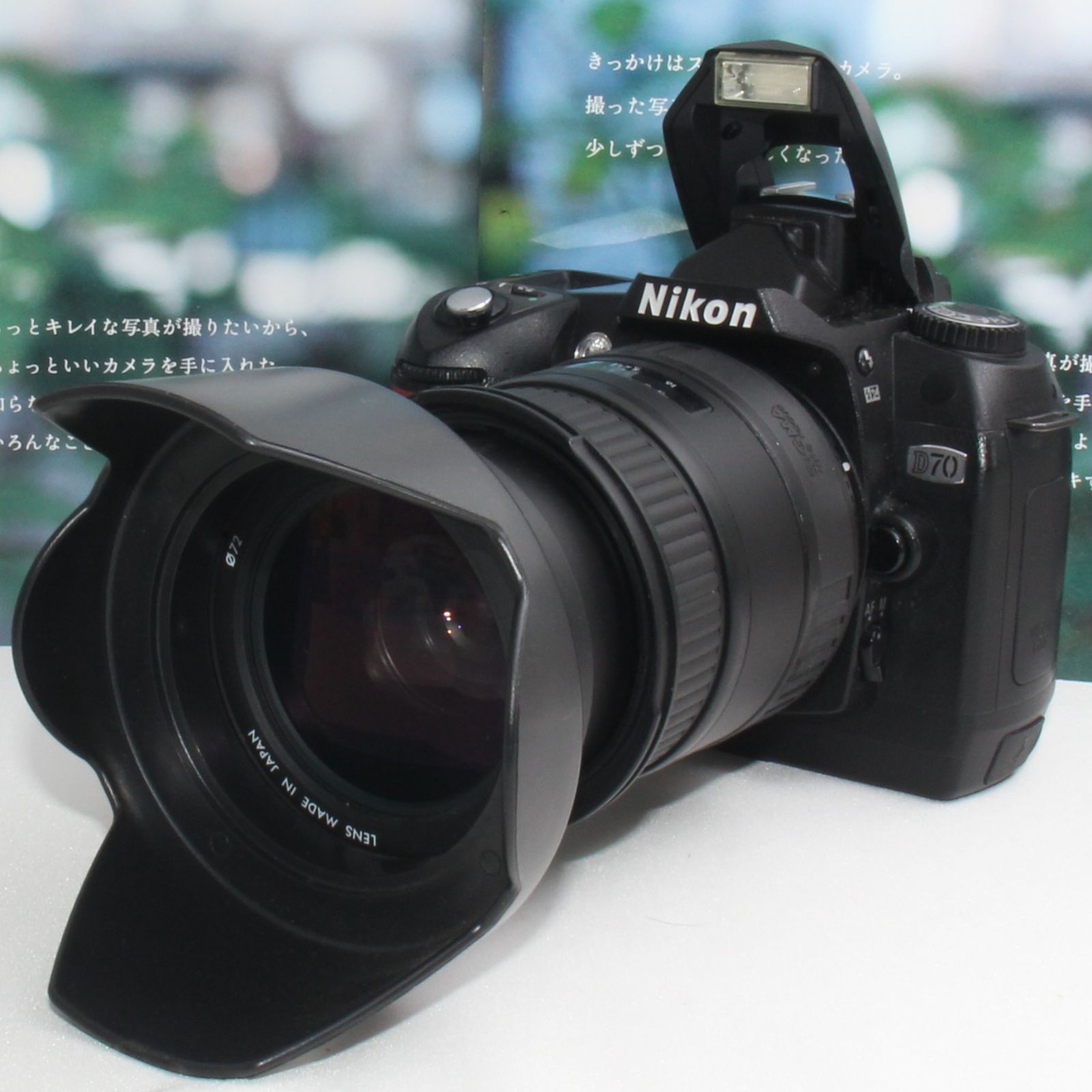 ❤️新品カメラバック付き❤️ニコン D70 超望遠 レンズセット❤️ ❤️新品カメラバック付き❤️ニコン D70 超望遠 レンズセット