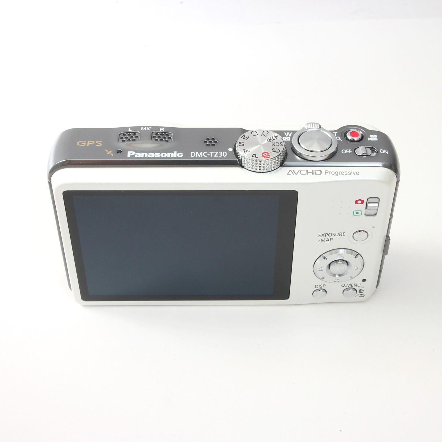 パナソニック Panasonic LUMIX DMC-TZ30 ホワイト コンパクトデジタル 