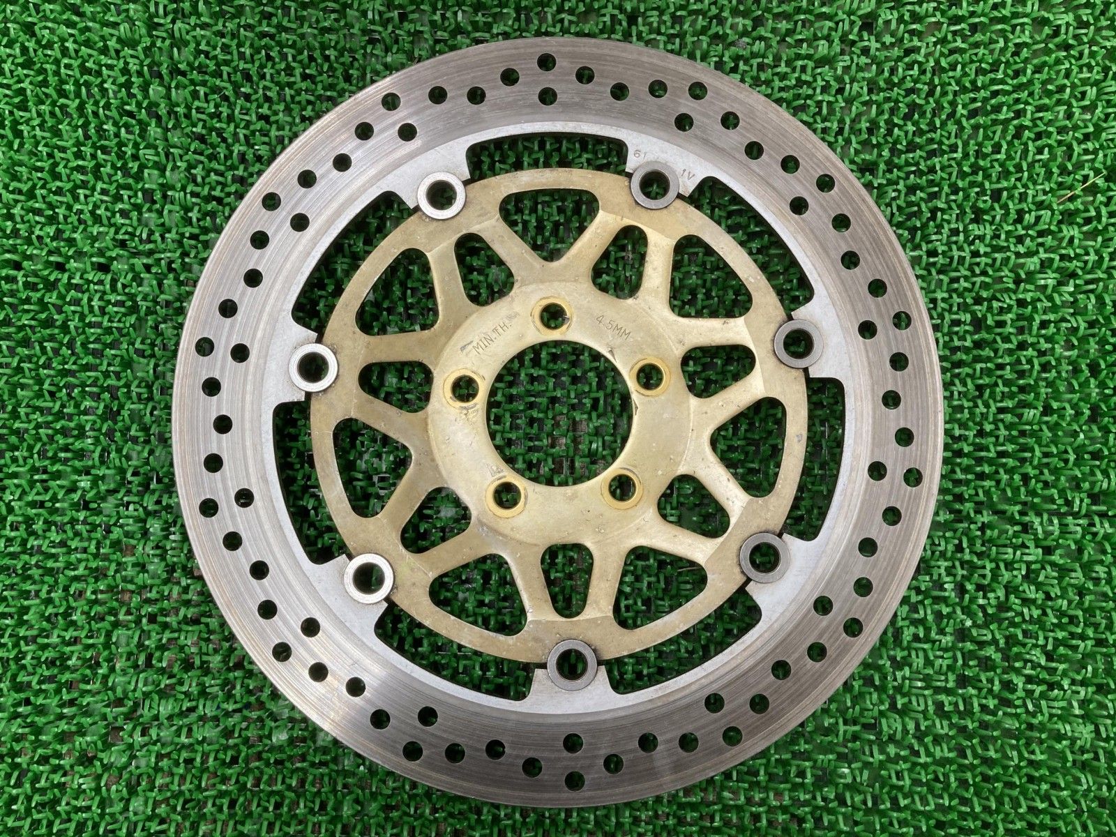 厚み4.5㎜.カワサキ純正フロントブレーキディスク/ニンジャ250