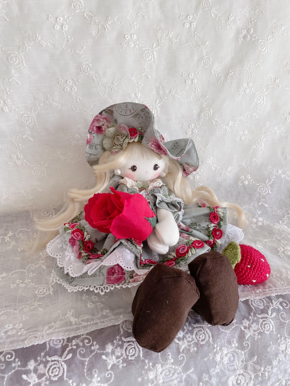 クラシカルドール カントリードール 手作り人形 ハンドメイド