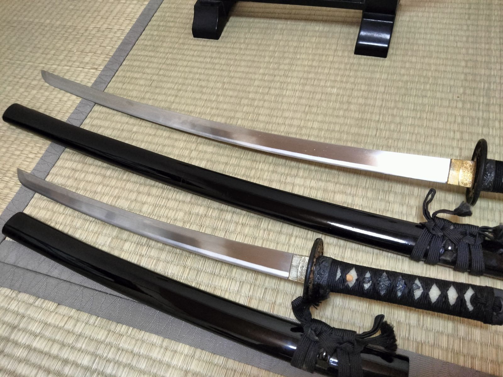 模造刀 日本刀 武具 刀剣 居合刀 2本セット 太刀 脇差 w2 模造刀 日本刀 脇差 2本セット （模造刀 2本セット 居合刀 日本