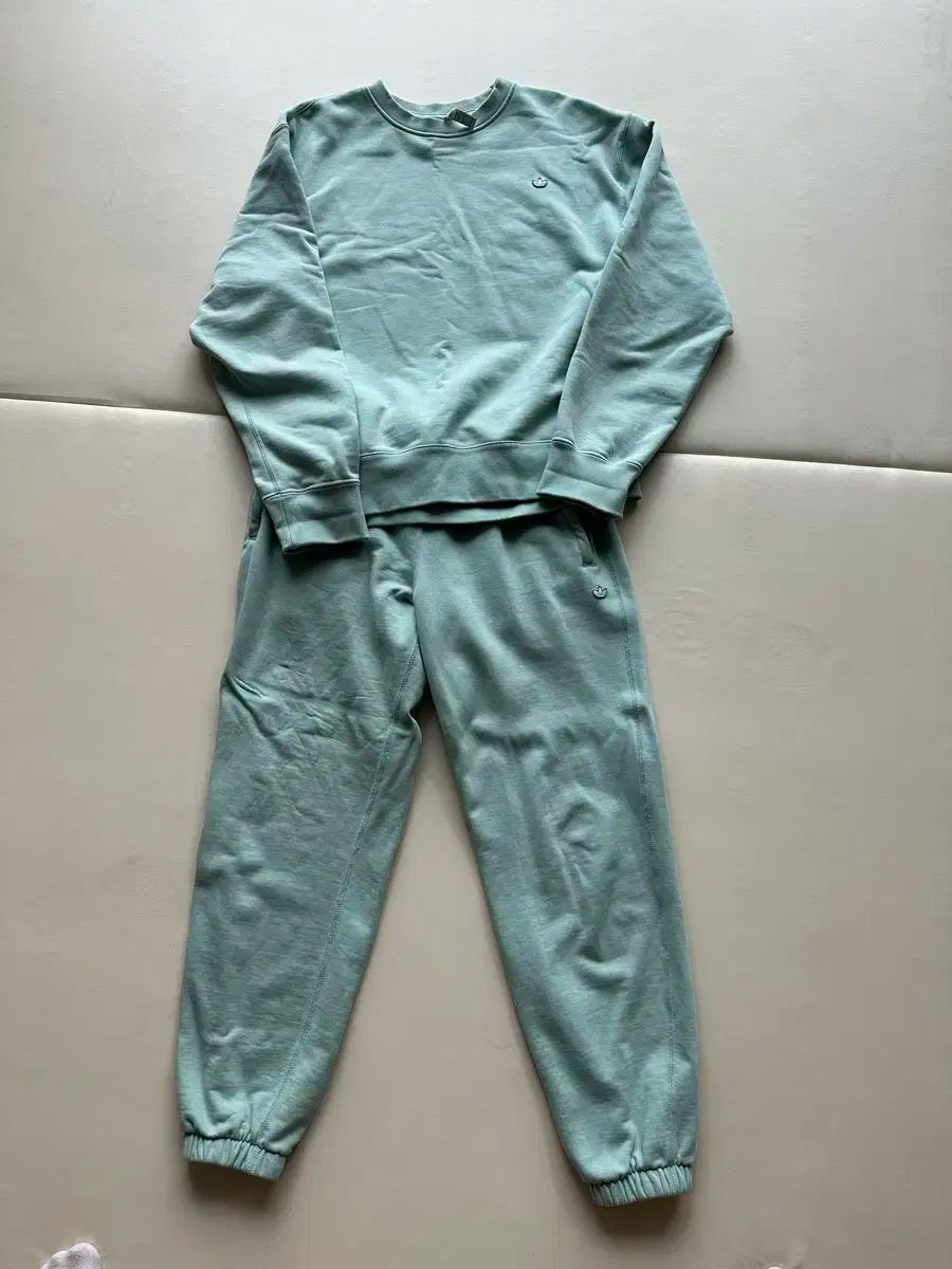 adidas アディダス トレーニングウェア 上下セット セット セットアップ ミント S ユニセックス