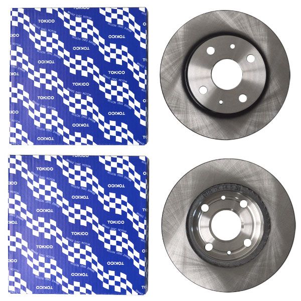 TOKICO ブレーキローター フロント 日産 アトラス 入数：1セット(左右) TY253×2