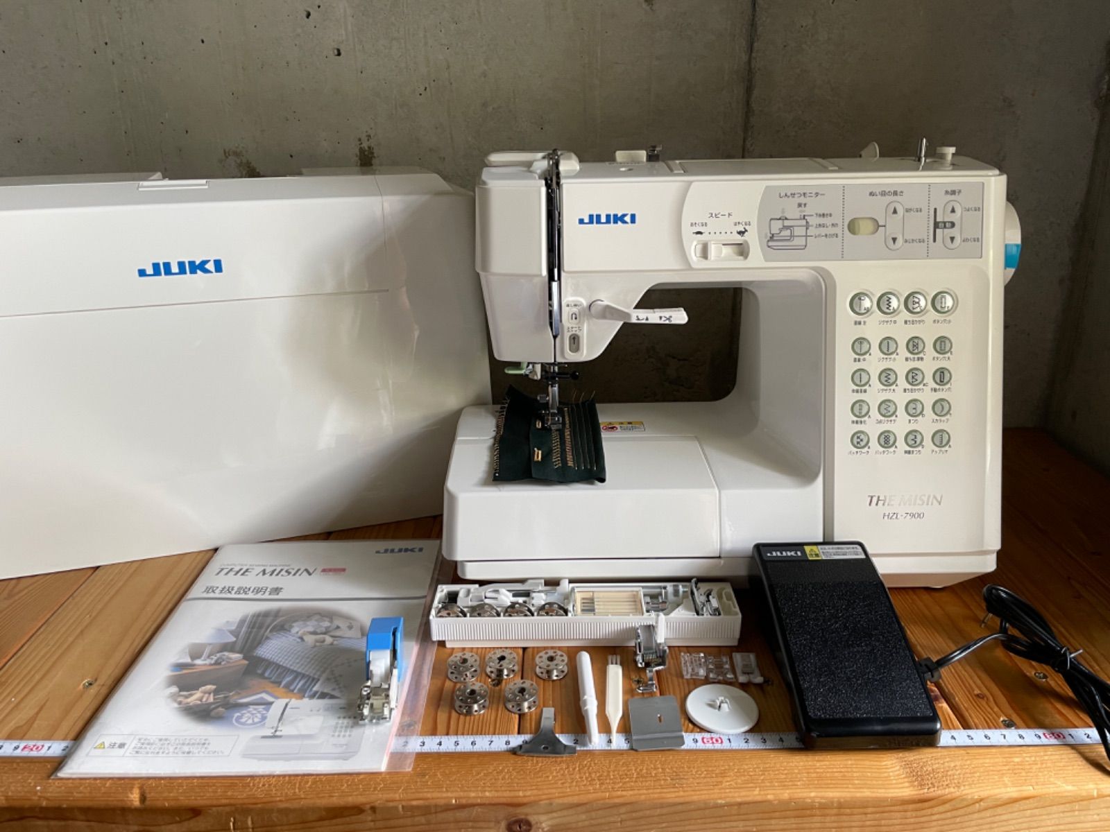 JUKI HZL-7900 the misin ミシン＊ジャンク品 JUKI HZL-7900 THE MISIN コンピューター ミシン ジューキ 家電